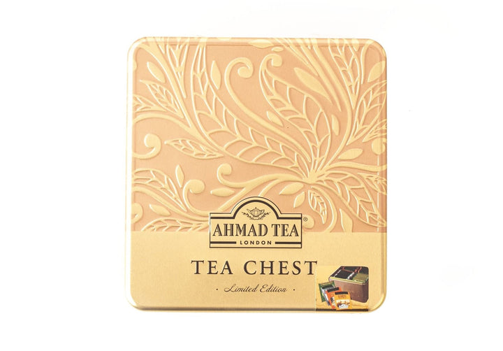 علبة شاي معدن 40 قطعة من أحمد تي Tea chest box